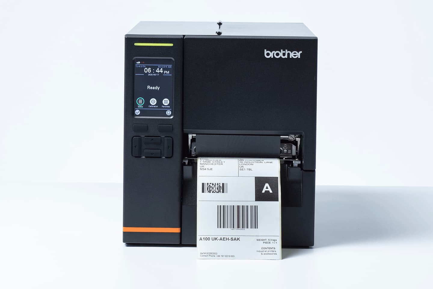 Brother TJ-4021TN impressora de etiquetas Térmica direta/Transferência termal 203 x 203 DPI Com fios