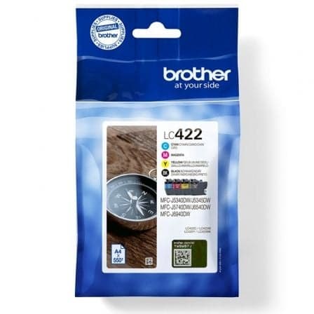 Tinteiro Brother Pack 4 LC422