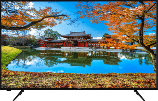 HITACHI LED TV 55" UHD 4K SMART TV ANDROID WI-FI PRETO 55HAK5751
