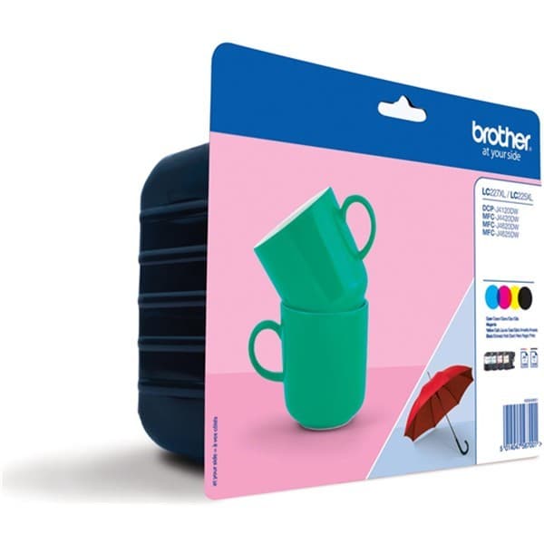 PACK 4 TINTEIROS BROTHER LC227XL