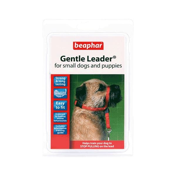 Beaphar Boçal Gentle Leader - Medida Pequeno Red - BEA17947