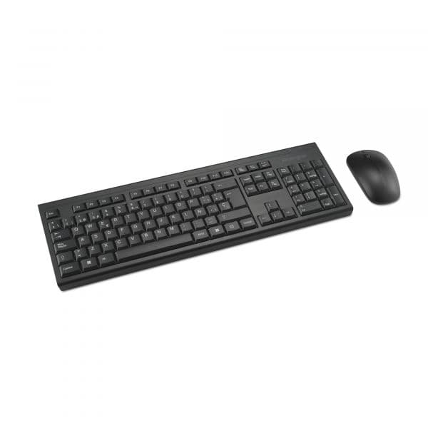 Teclado Kensington KM150 EQ Rato Sem Fios Espanhol Preto