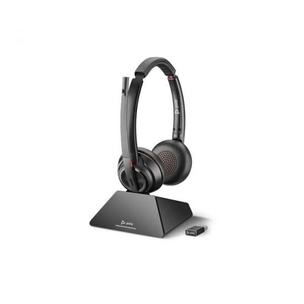 Poly Auscultadores Headset Savi 8220 Microsoft (preto) 209214-02