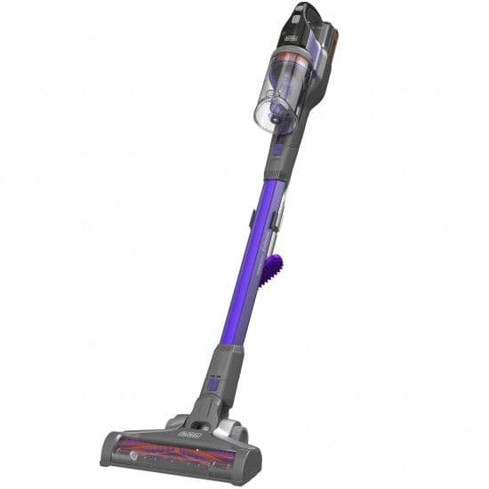 Aspirador Vertical Black+Decker Power Series Extreme BHFEV182CP Roxo - 18V