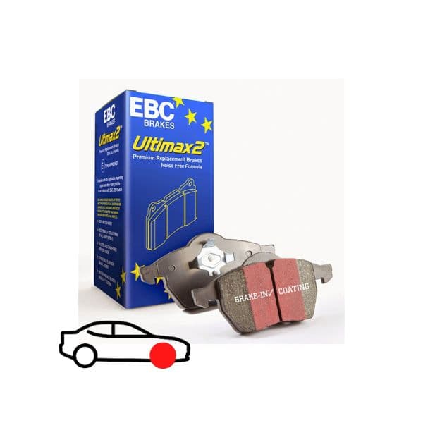 EBC Ultimax Pastilhas Frente DP1016 - EBC.DP1016