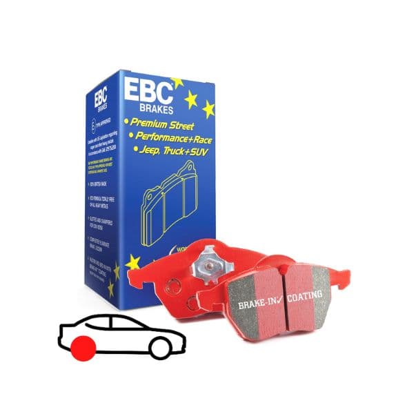 EBC Pastilhas de Freio de Cerâmica Redstuff DP3008C - EBC.DP3008C