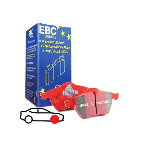 EBC Pastilhas de Freio de Cerâmica Redstuff DP31589C - EBC.DP31589C