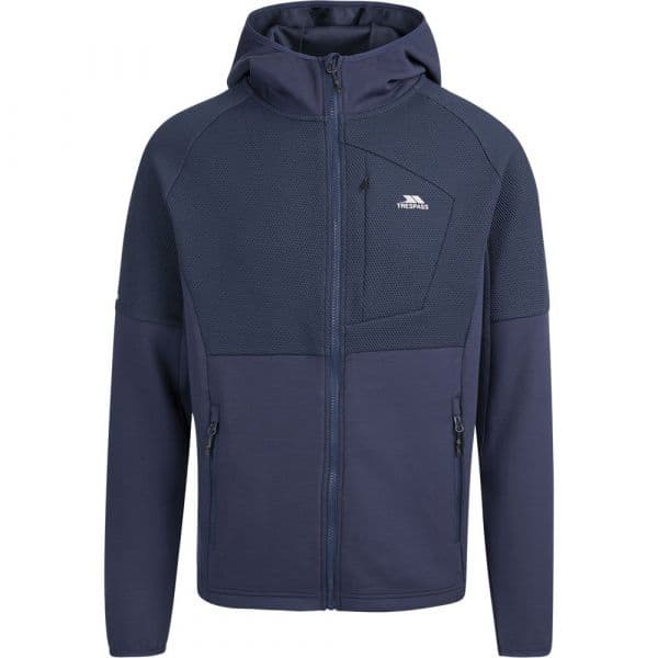 Trespass Bani Full Zip Sweatshirt Azul M Homem