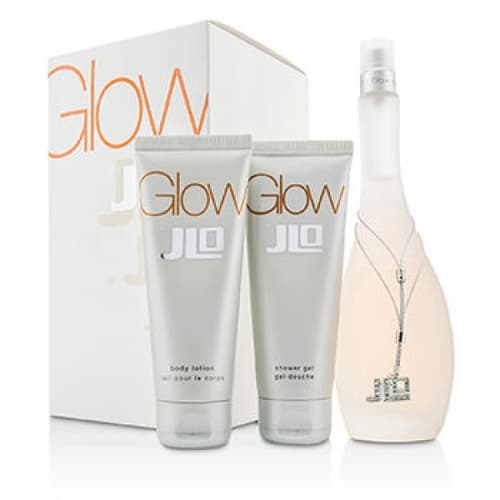 Glow by JLo Great Gift Set 100 ml EDT, Body Lotion Glow by JLoe75 ml Gel de Banho Glow by JLo 75 ml