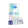 DUREX INVISIBLE EXTRA LUBRIF PRESERV X12 | Farmacias Progresso