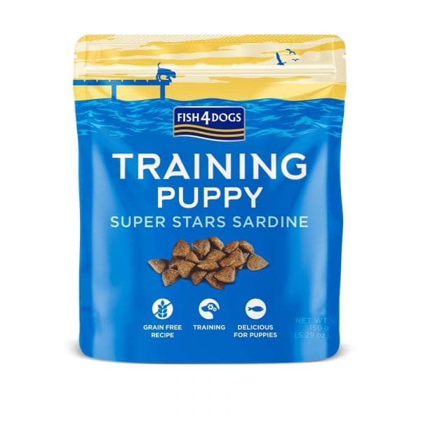 FISH4PETS F4D Training Cachorro Superstars Sardinha 150g