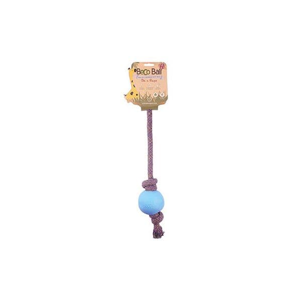 Beco Brinquedo Cão Rope Ball L Azul