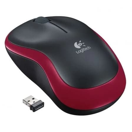 Logitech Wireless Mouse M185 Red