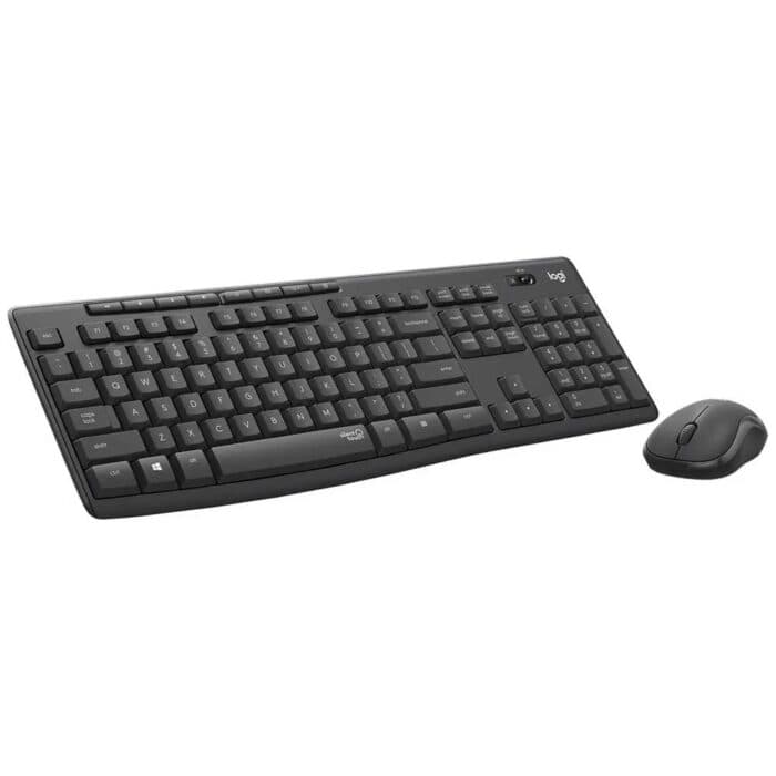Teclado Logitech MK295 Silent Wireless Combo GRAPHITE US - 920-009800