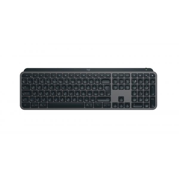 Teclado Logitech MX Keys S Sem Fios Qwerty US Grafite