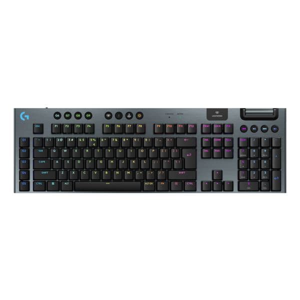 Logitech G915 X Lightspeed GL Clicky Preto Wireless QWERTY Internacional