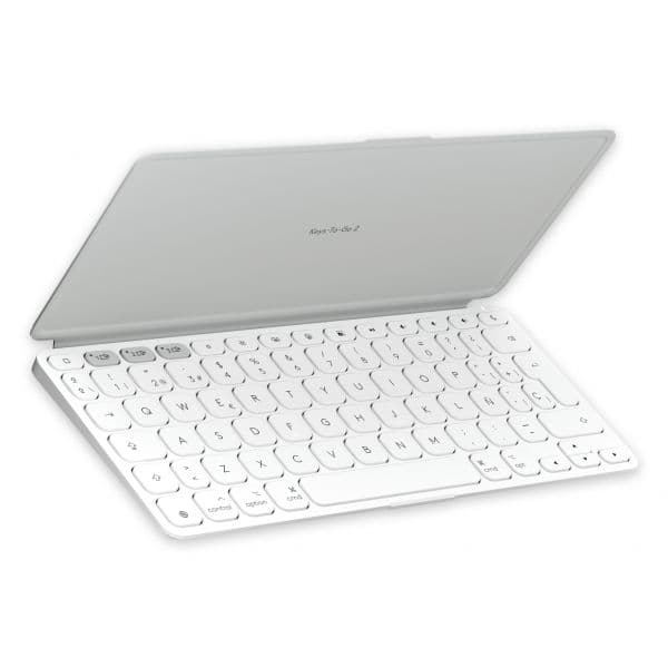 Teclado Logitech Keys-To-Go 2 Sem Fios Qwerty Espanhol Cinzento Pálido