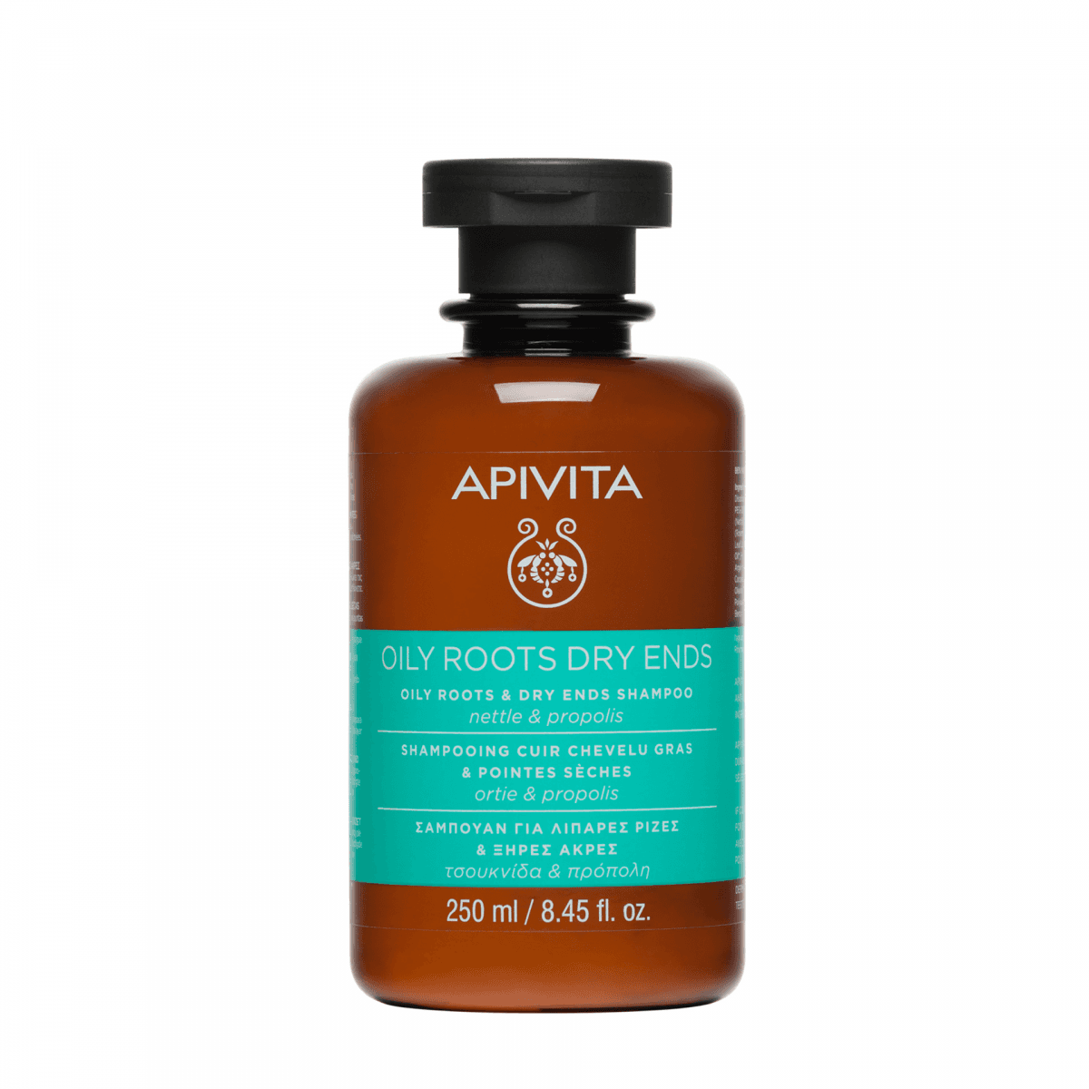 APIVITA CHAMPÔ RAÍZES OLEOSAS E PONTAS SECAS 250ML | WOWFARMA