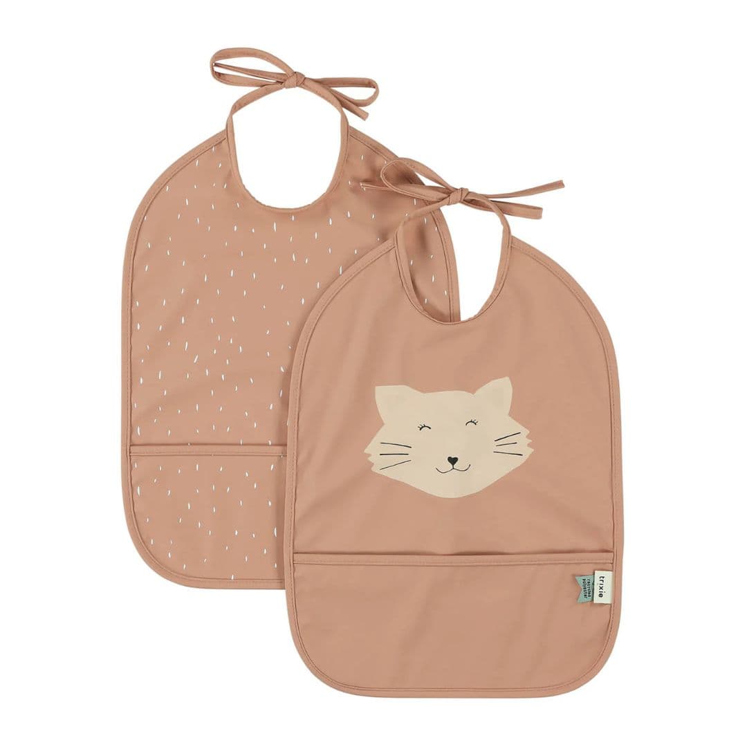 Trixie pack 2 babetes impermeáveis – mrs. cat +0 meses