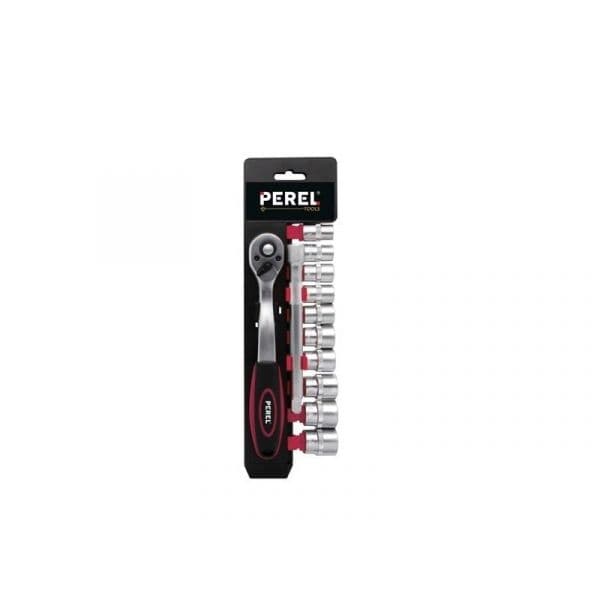 Perel Conjunto de Chaves de Roquete 3/8" 12X - HSOSM4