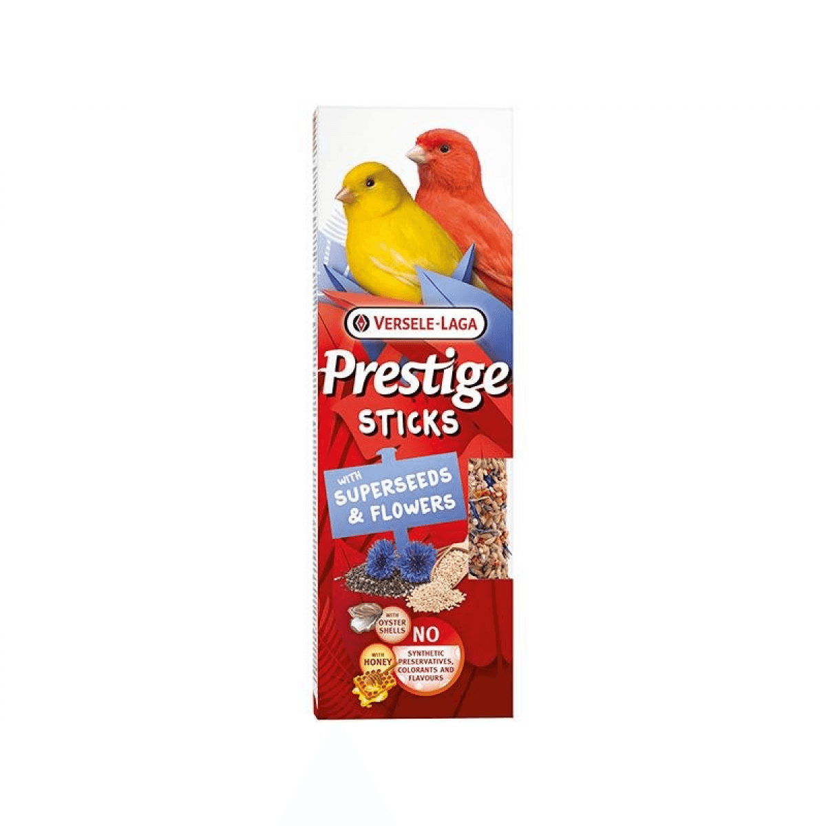 Versele Laga Prestige Sticks Canários Super Sementes e Flores 2x30g