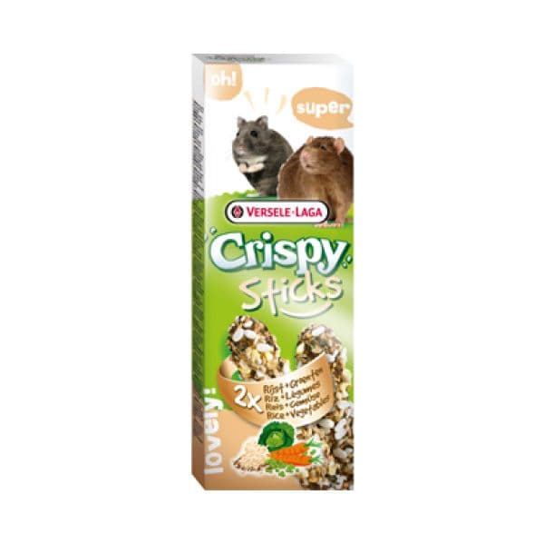 Versele Laga Crispy Sticks c/ Arroz e Legumes 2x55gr