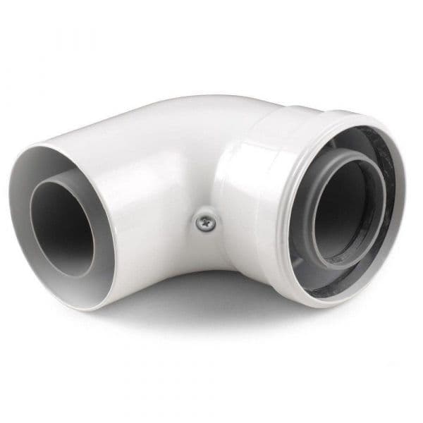 Ariston Curva Coaxial D60/100 M/h 90º Cond. - 3318075