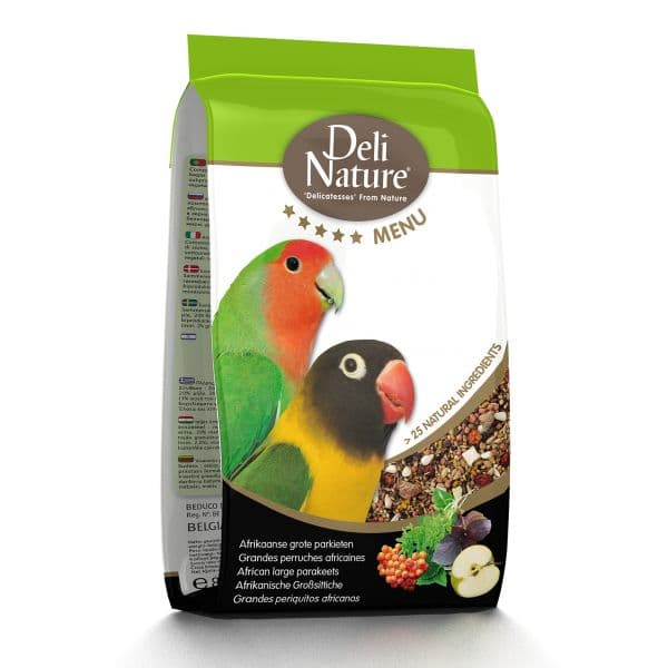 Deli Nature Alimento para Periquitos Africanos 800gr