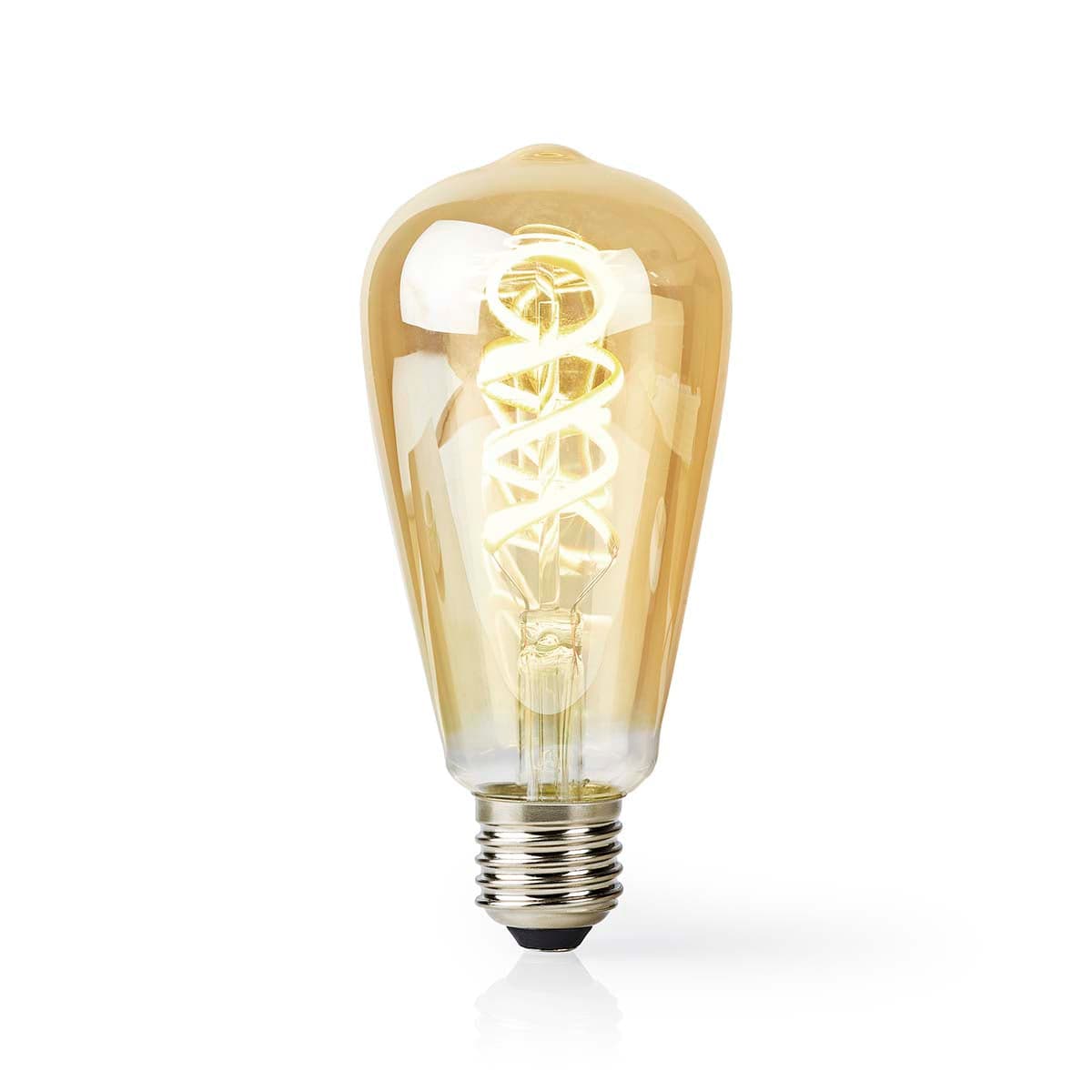 Nedis Lâmpada de Filamento LED SmartLife Wifi-E27-ST64-1800-6500 K