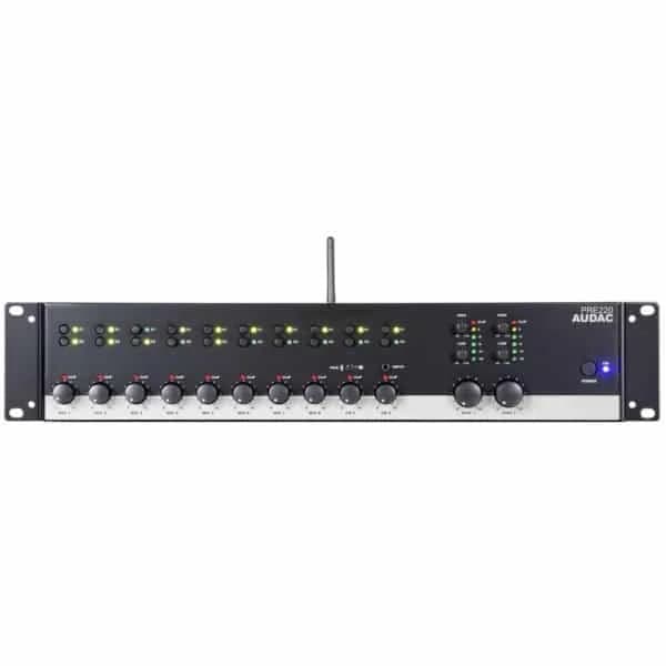 Audac Pré-amplificador Estéreo PRE220 com Bluetooth Integrado