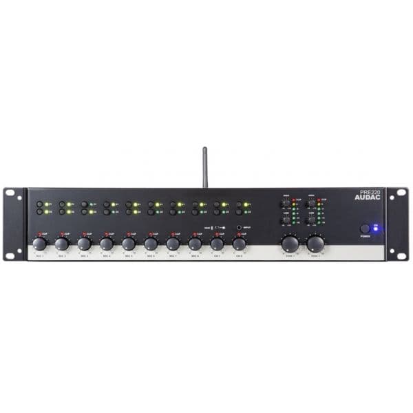 Audac Pré-amplificador Estéreo PRE220 com Bluetooth Integrado
