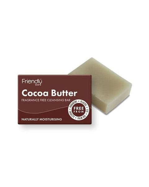 Sabonete de Rosto de Manteiga de Cacau - 95 grs - Friendly Soap