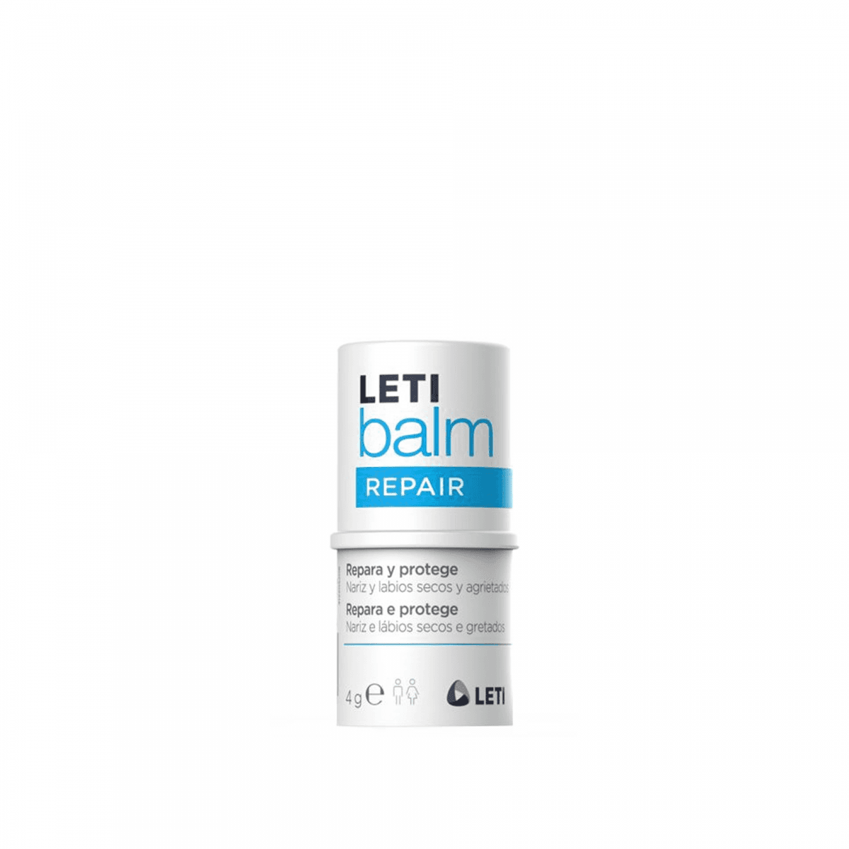 Leti Letibalm Repair Stick Reparador Nariz Lábios 4g