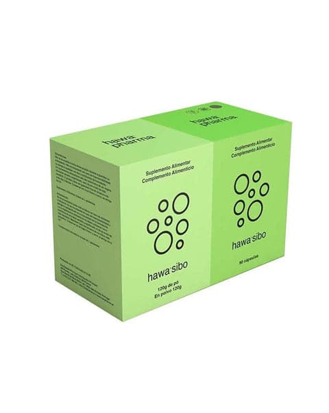 Hawa Sibo Kit 120g + 90 Capsulas