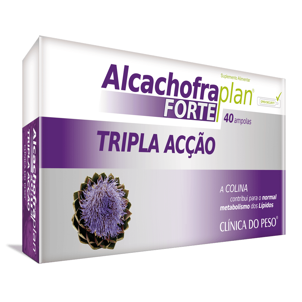 Fharmonat Alcachofra Plan Forte Tripla Ação 40 Ampolas