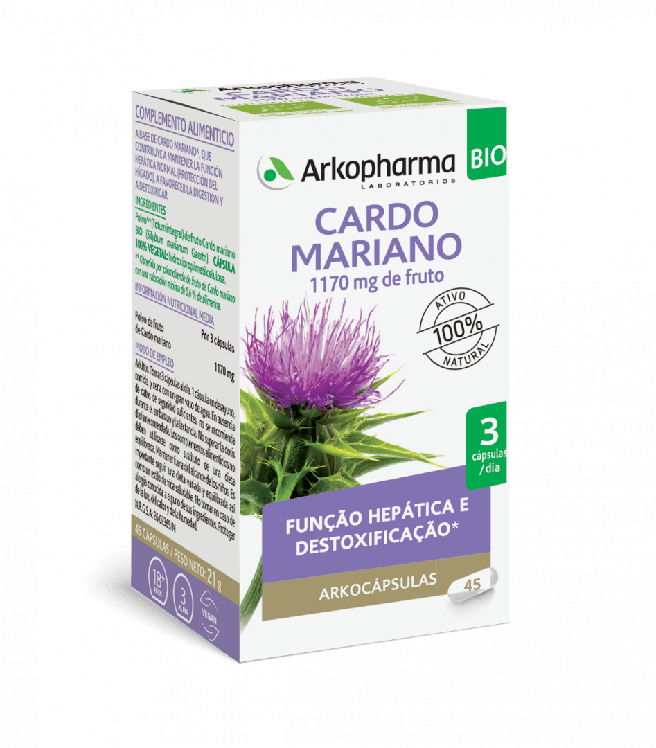 Arkocápsulas Cardo Mariano 45 cáps