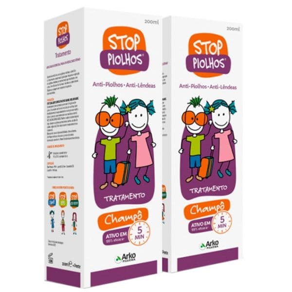 Arkopharma Shampoo Tratamento Stop Piolhos 2x200ml