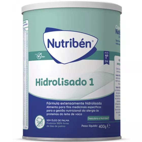 NUTRIBEN LEITE HIDROLISADO 400 G | WOWFARMA