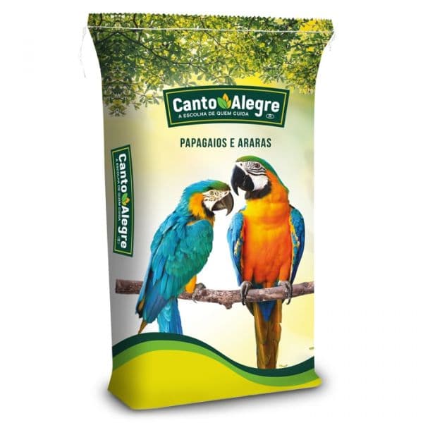 Canto Alegre Mistura para Papagaios com Fruta 3 kg