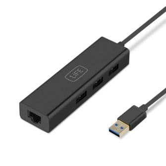 1Life USB:hub3 RJ45 - 1IFEUSBHUB3