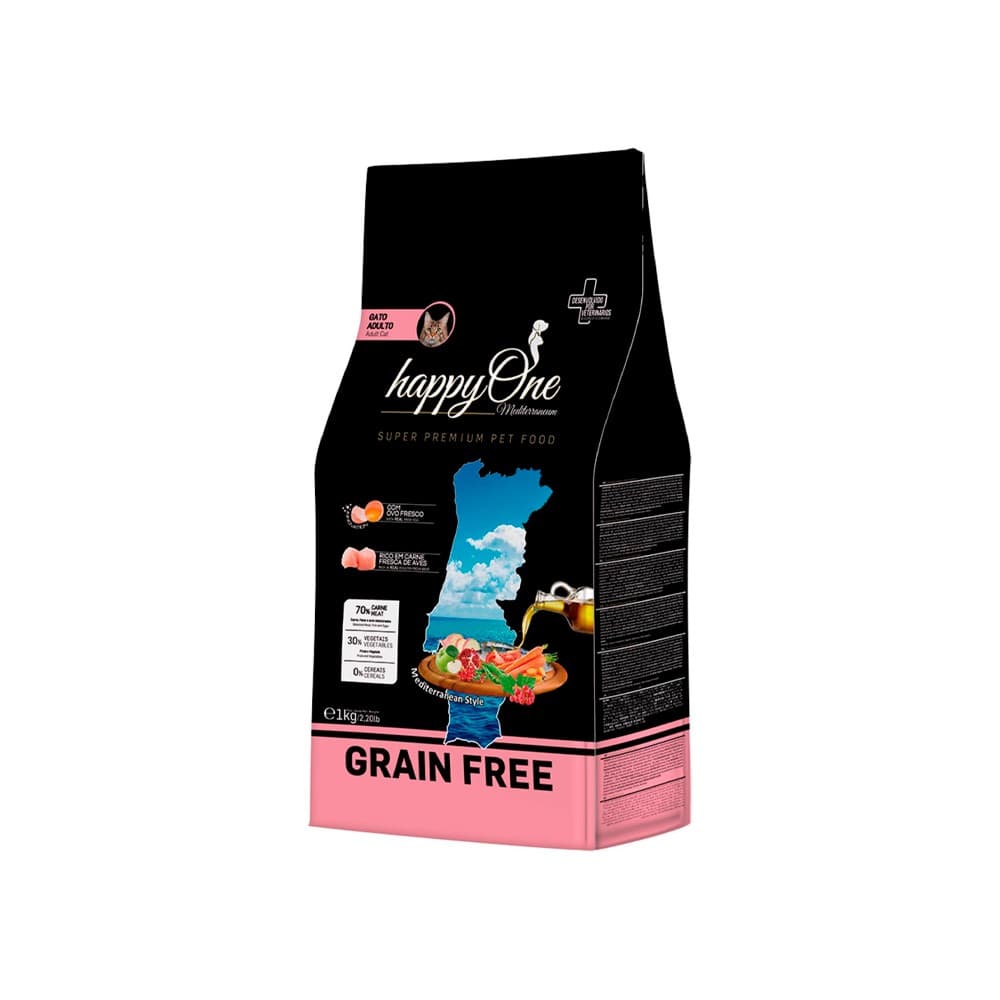HappyOne Mediterraneum Grain Free Cat 7Kg