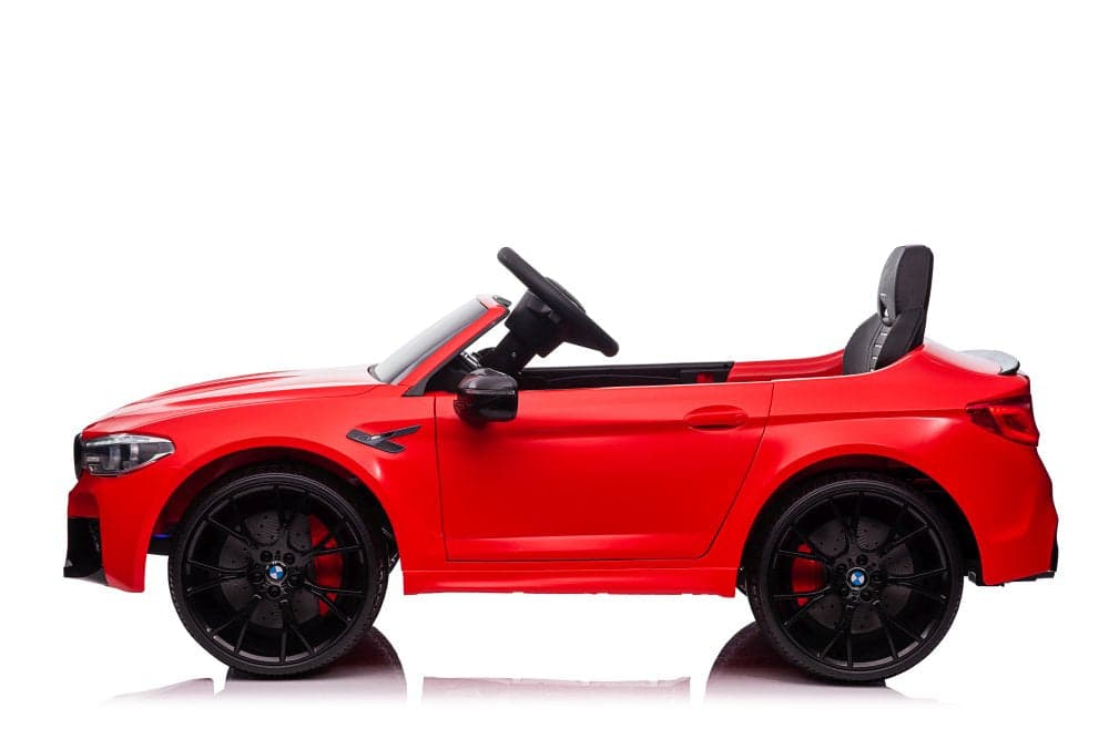 Carro Elétrico Bmw M5 com Comando Vermelho