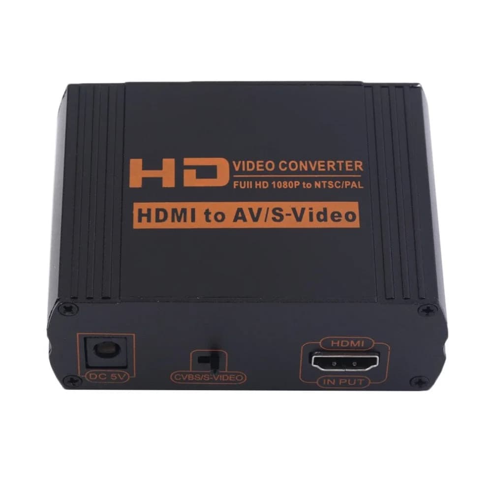 Multi4you Conversor de Vídeo Hdmi para Rca / S-vídeo Av