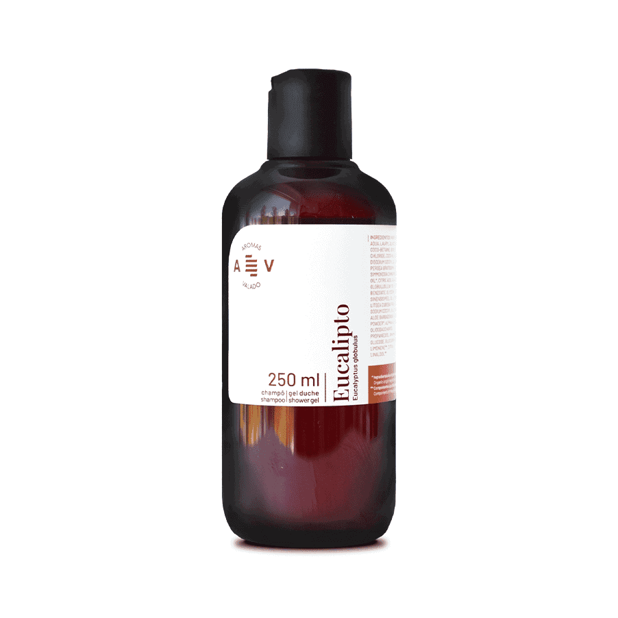 Shampoo e Gel duche de Eucalipto 250 ml Aromas do Valado