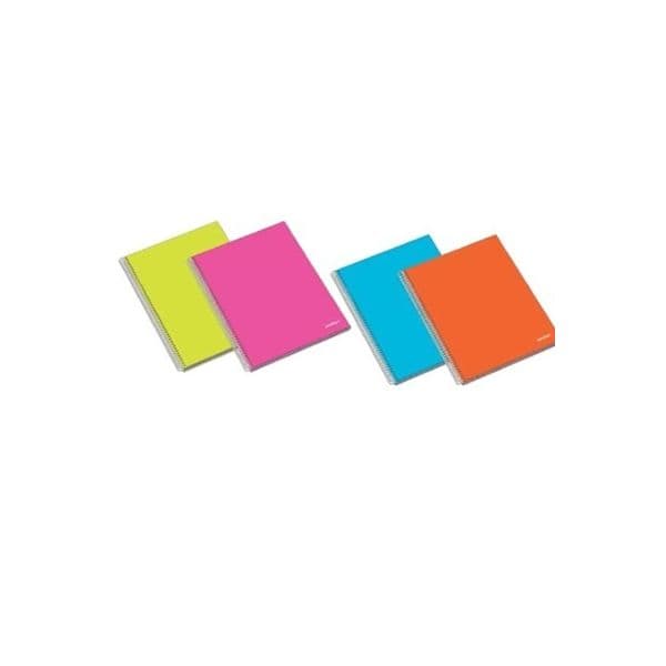 Ambar Caderno A4 Capa Dura 5 Disciplinas (1 Quadriculado) 120 Fls 70g Sortido - 5601199163535
