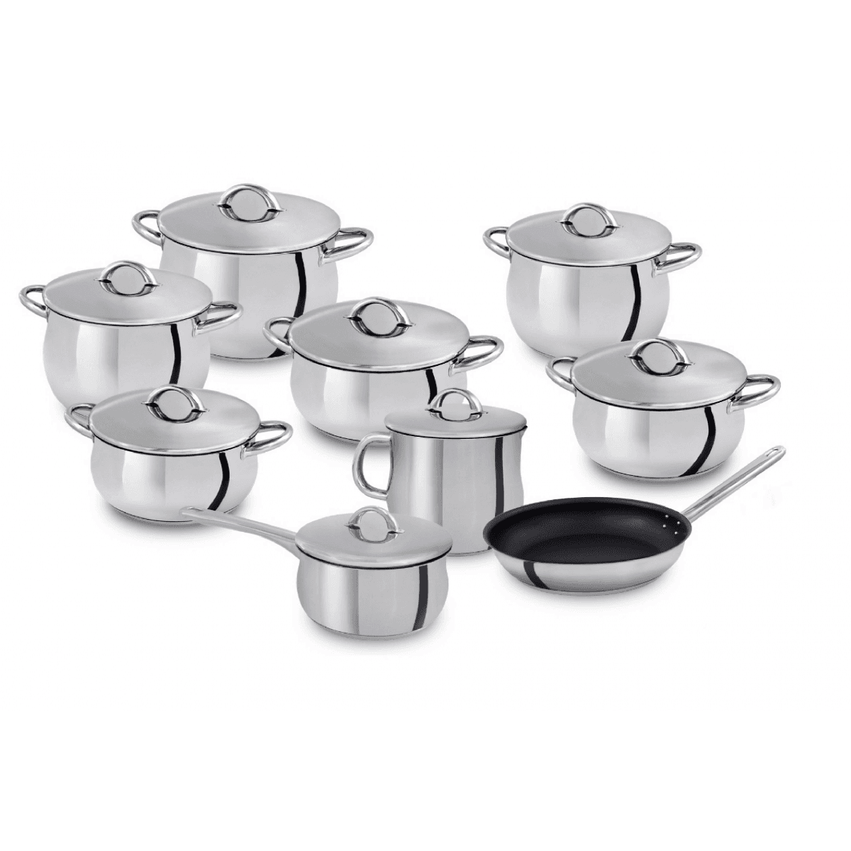 Silampos Trem de Cozinha Domus ID 9 Peças