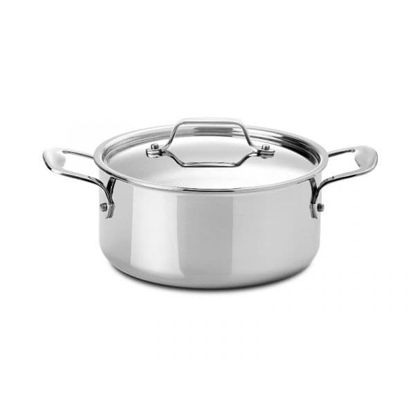 Silampos Caçarola de Aço Inoxidável Supreme Profissional Panela de 20 cm