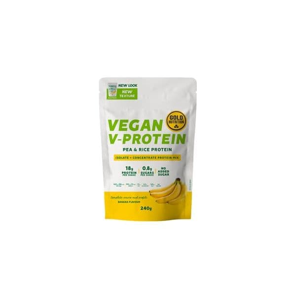 Gold Nutrition V-protein 240g Banana