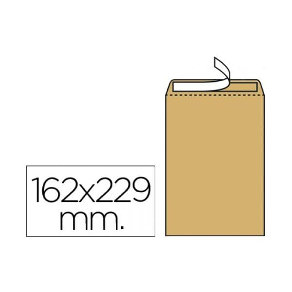 Firmo Envelope 162x229mm Saco Tira Silicone Kraft C5 25 un. - 030532-32190