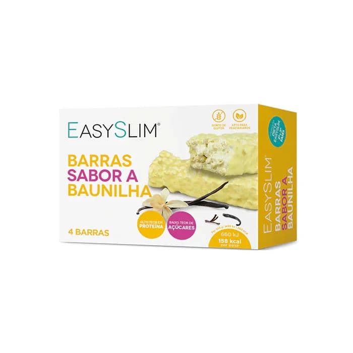 Easyslim Barras Baunilha 4 Unidades